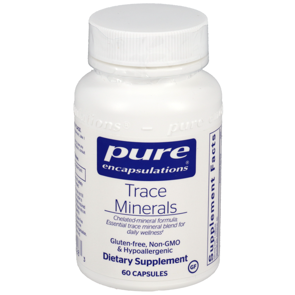 Pure Encapsulations Trace Minerals front