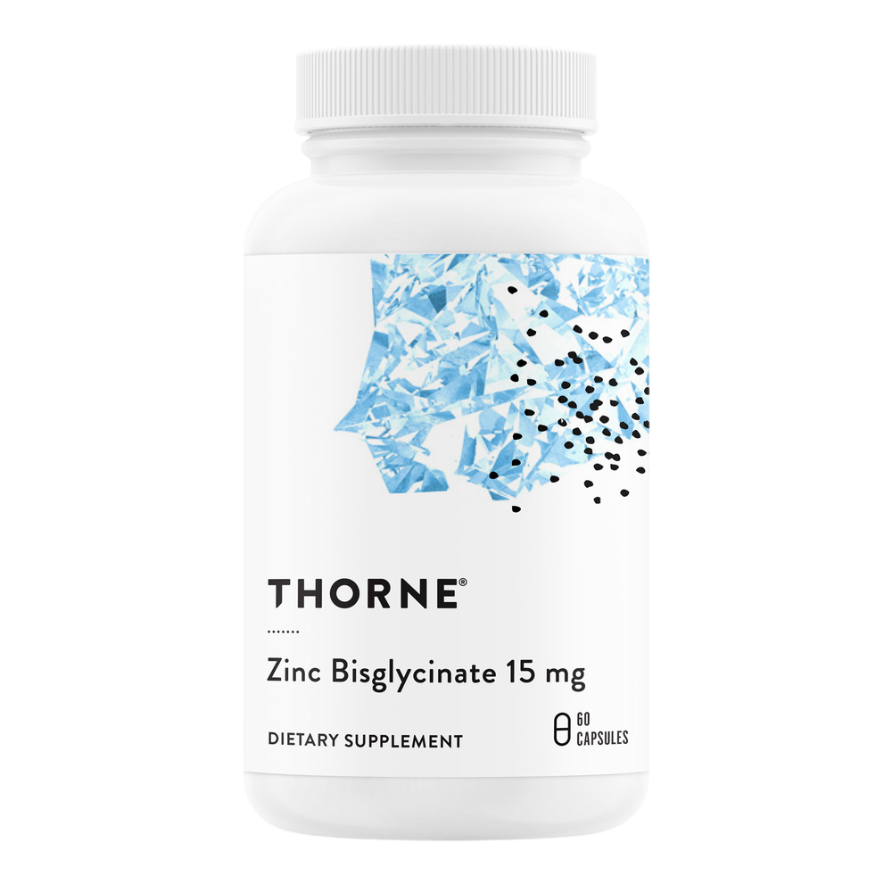 Zinc Bisglycinate 15mg front