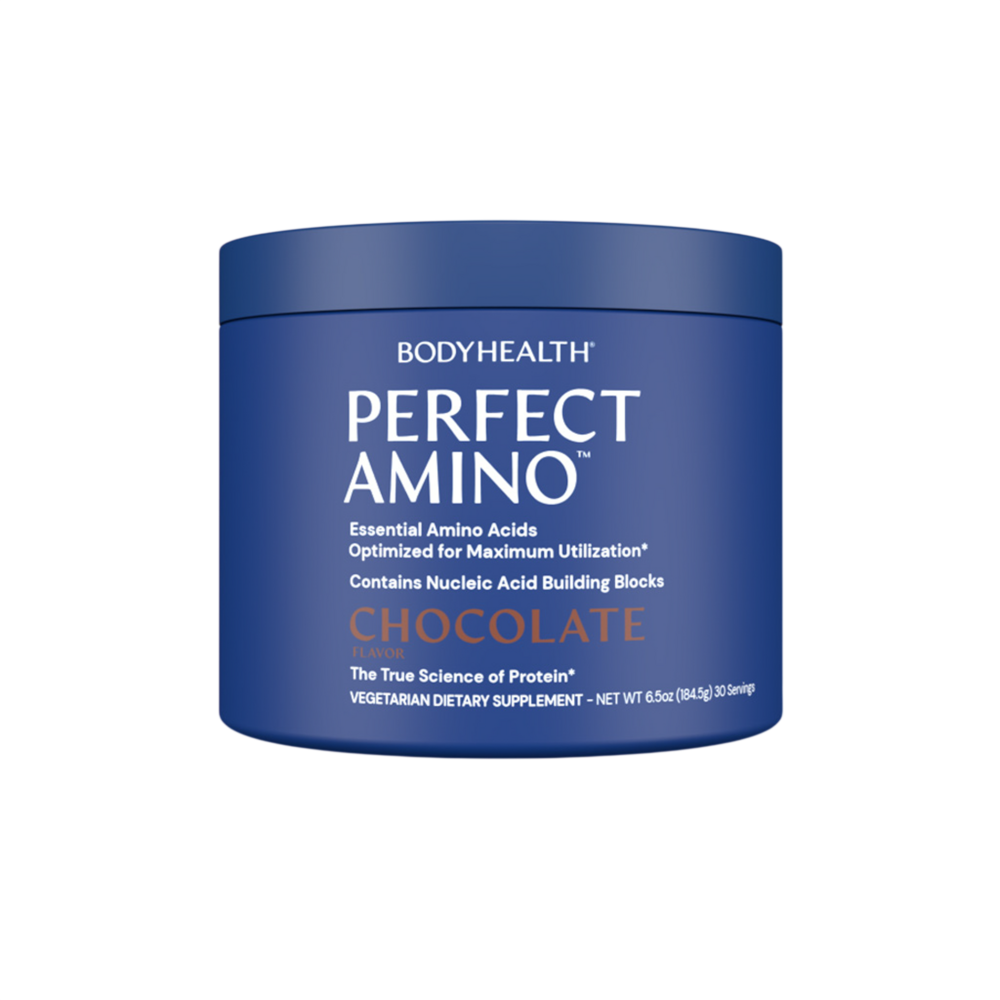 BodyHealth Perfect Amino Powder- Chocolate front pack shot