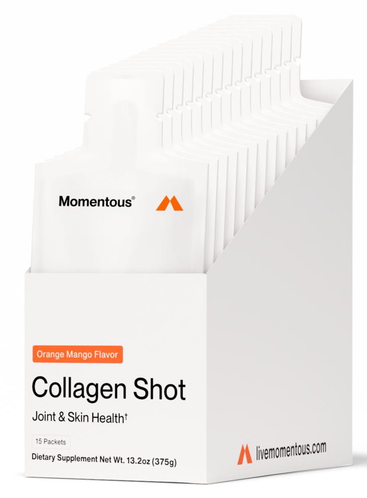Momentous Collagen Shot- Orange Mango front