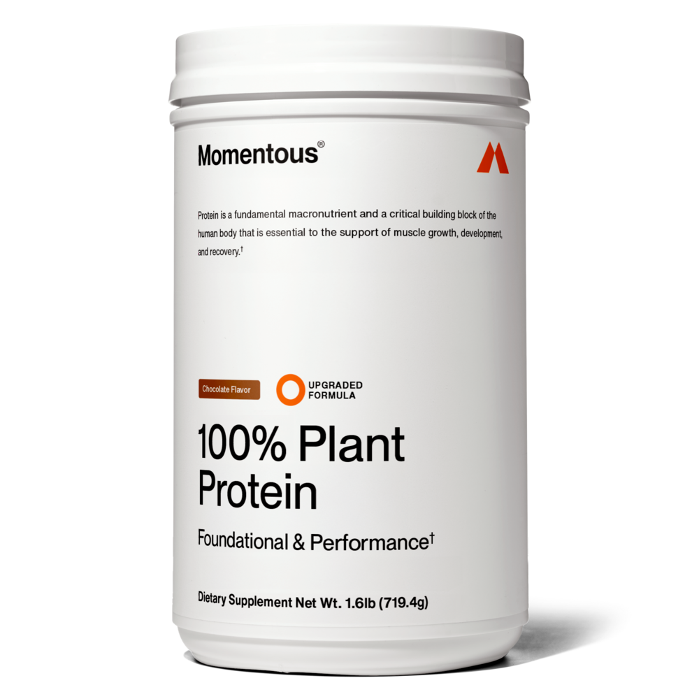 Momentous 100% Plant Protein- Chocolate front