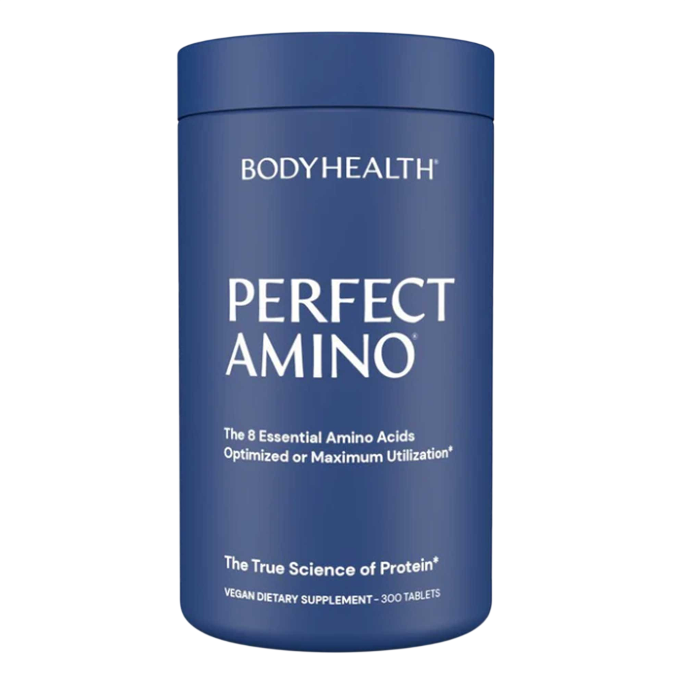 BodyHealth Perfect Amino Tablets front pack shot