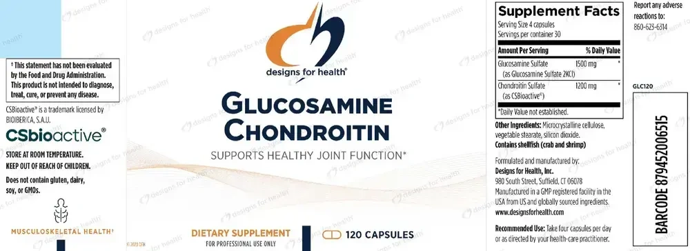 DFH Glucosamine Chondroitin back