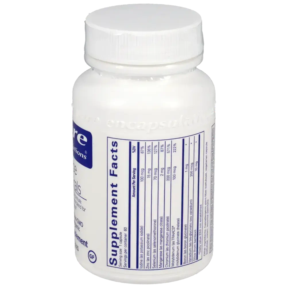Pure Encapsulations Trace Minerals back