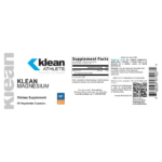 Klean Magnesium back