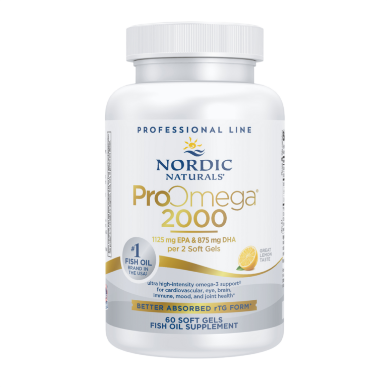 Nordic Naturals ProOmega® 2000, Softgels- Lemon