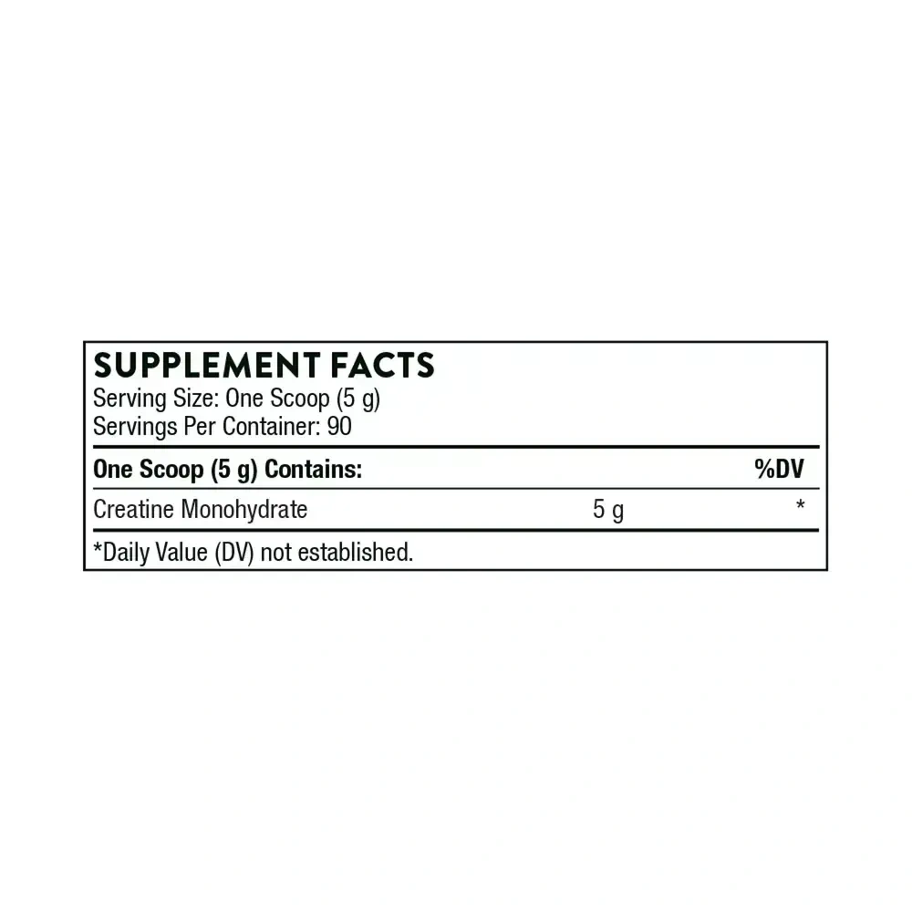 Creatine-3 label