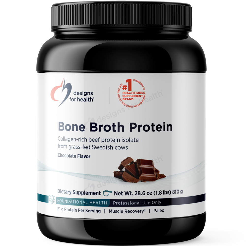 DFH Bone Broth Protein Chocolate front