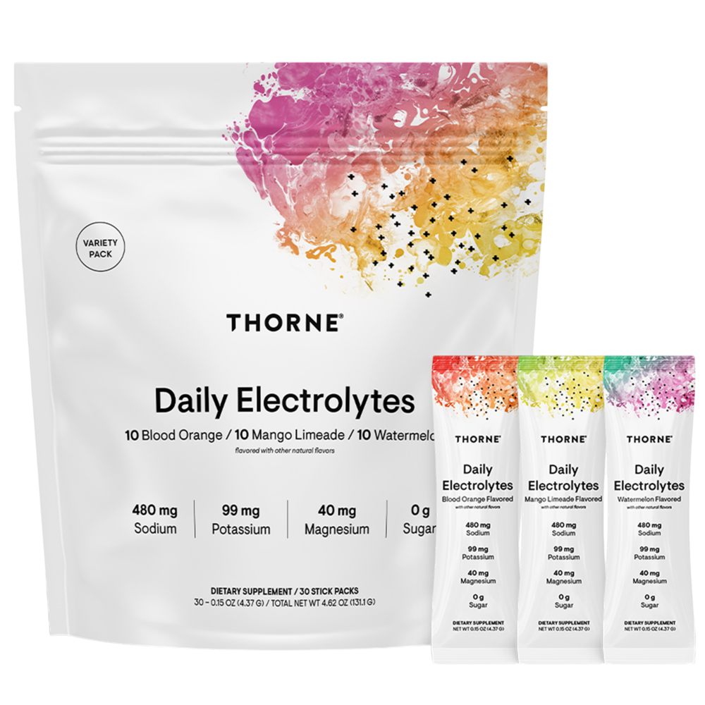 Thorne Daily Electrolytes Variety Pack front