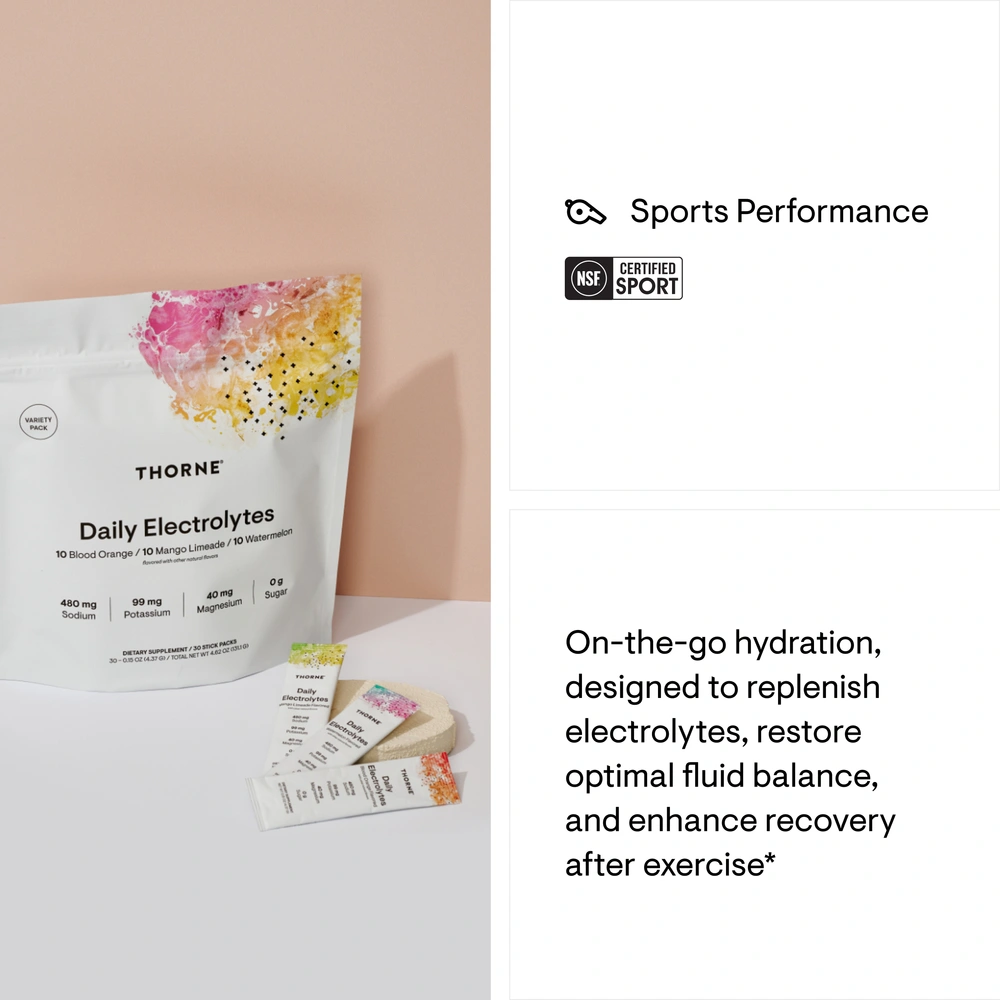 Thorne Daily Electrolytes Variety Pack image 6