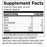 DFH Bone Broth Protein Vanilla label