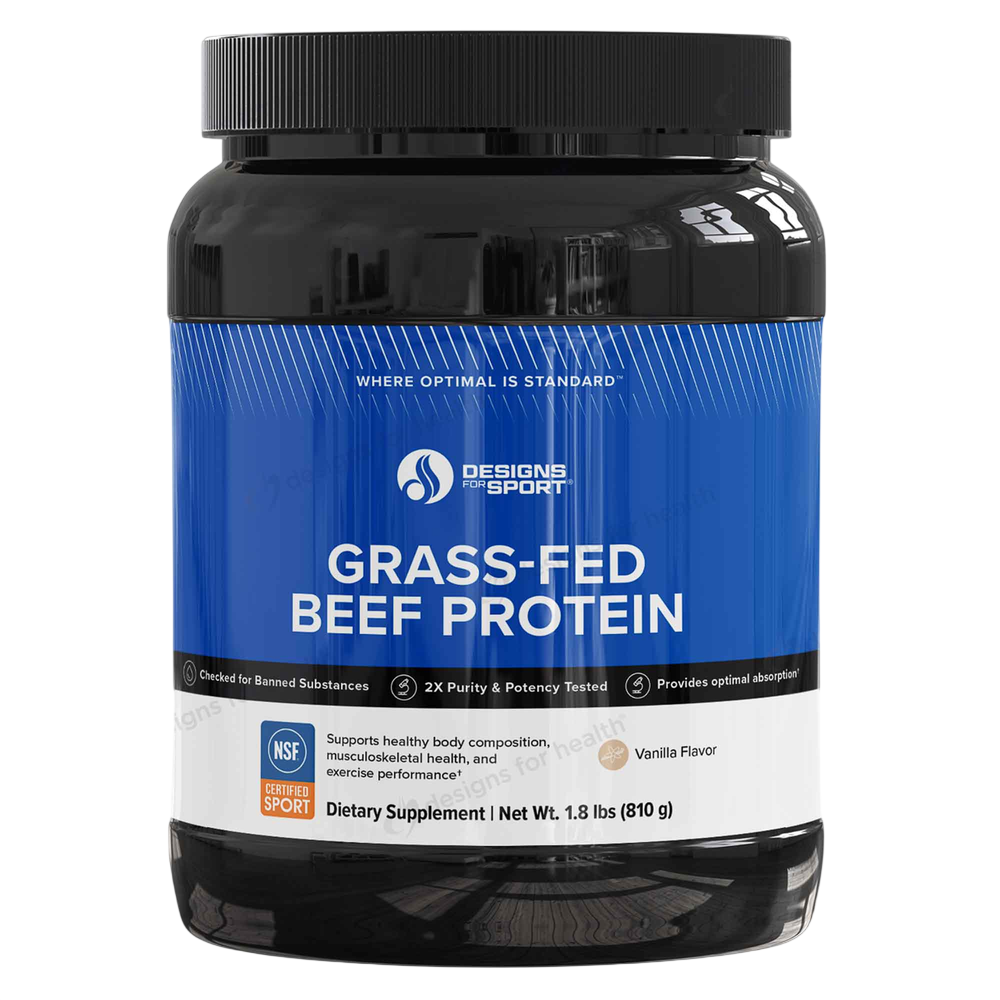 DFS Grass Fed Beef Protein Vanilla front