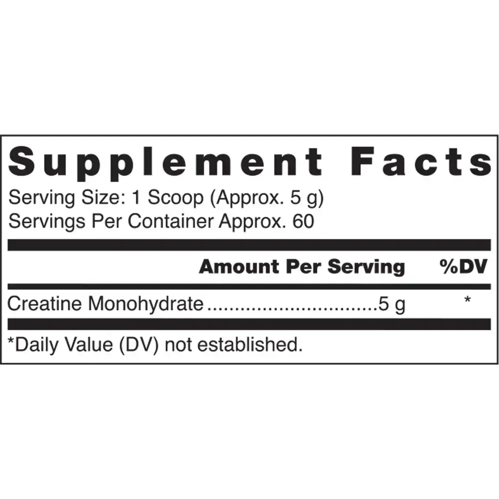 Klean Creatine label