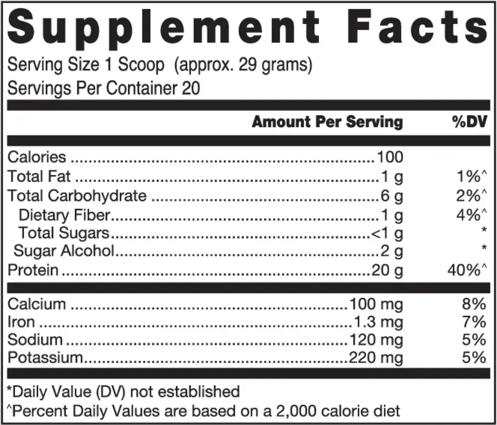 Klean Athlete Klean Isolate- Natural Chocolate label