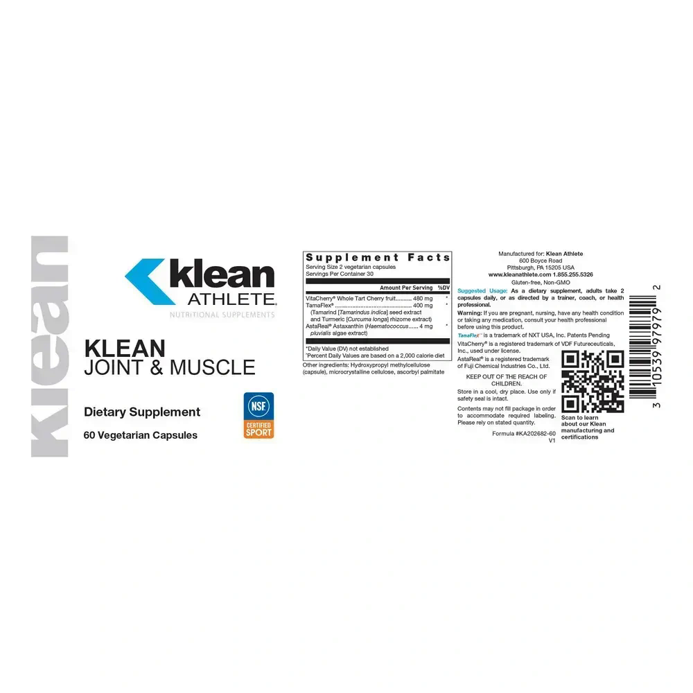 Klean Joint Muscle back