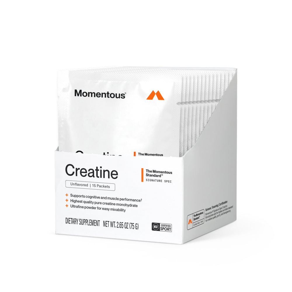Momentous Creatine Singles front