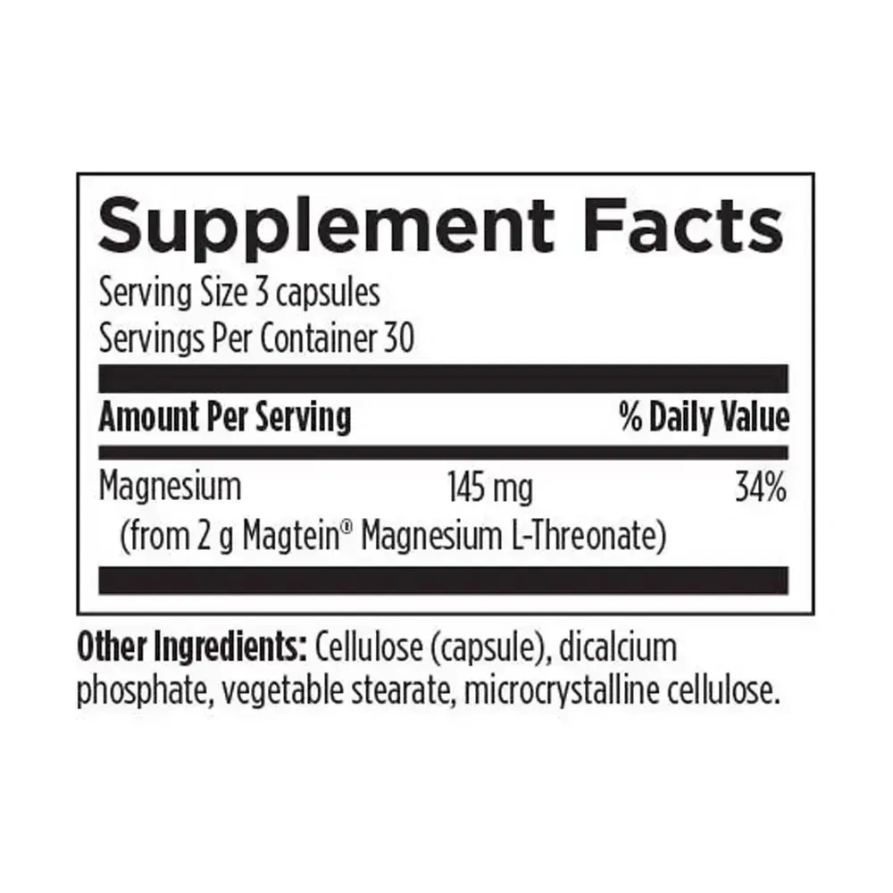 Neuromag Magnesium L-Threonate label