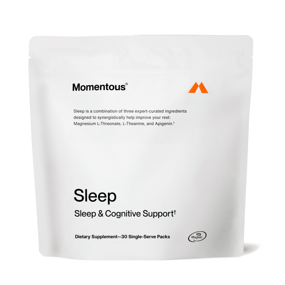 Momentous Sleep pack shot