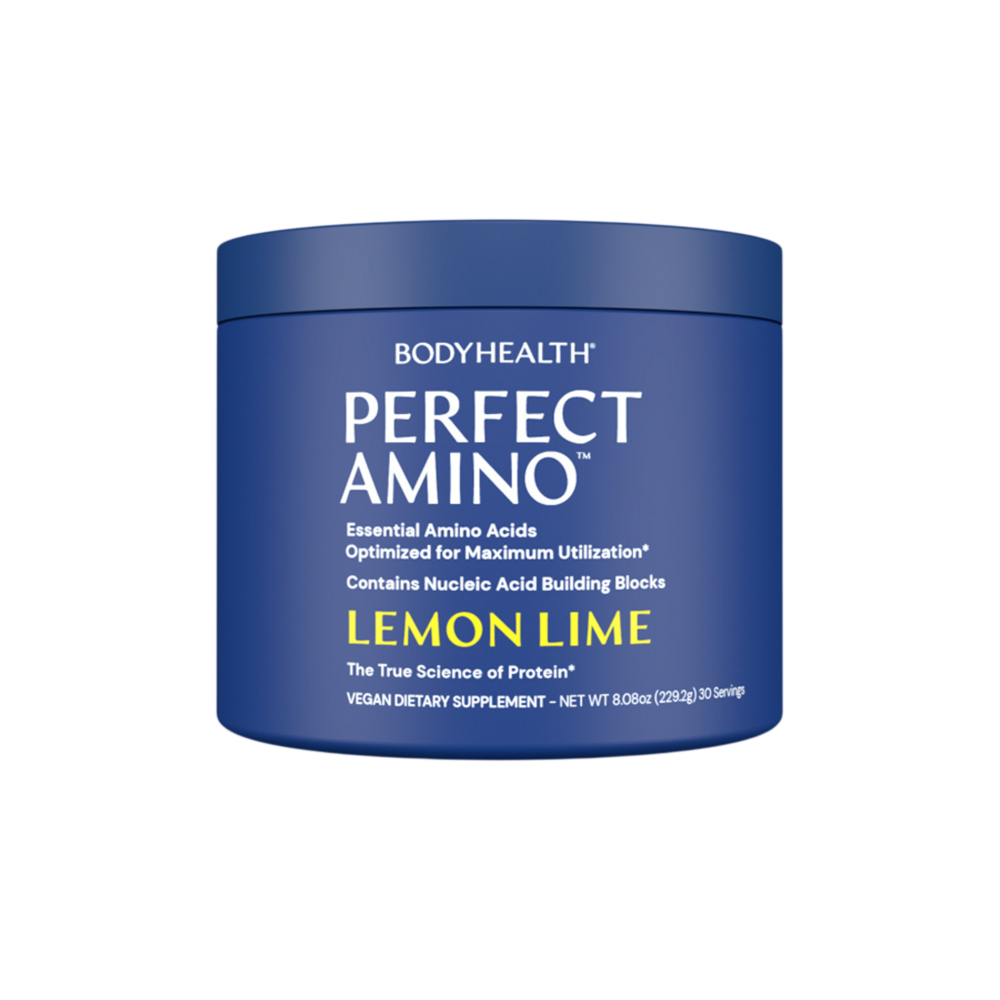 BodyHealth PerfectAmino Powder- Lemon Lime front