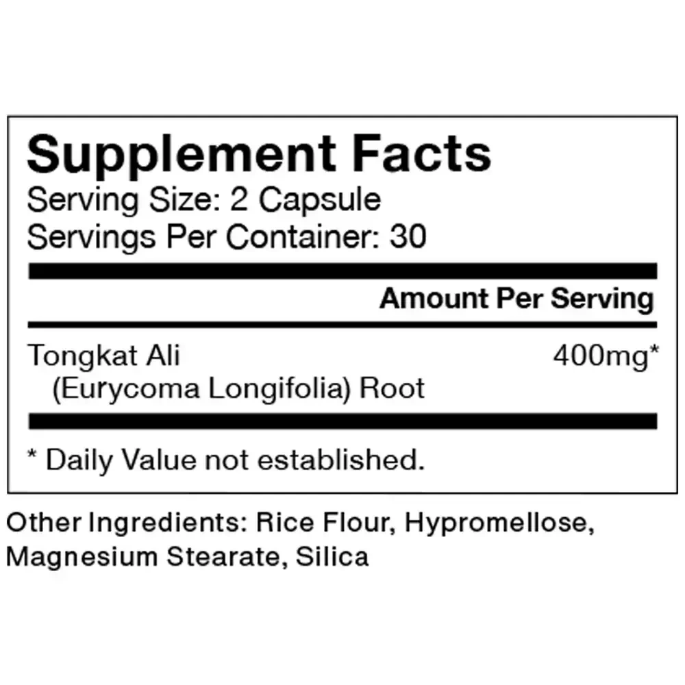 Momentous Tongkat Ali (Eurycoma Longifolia) label