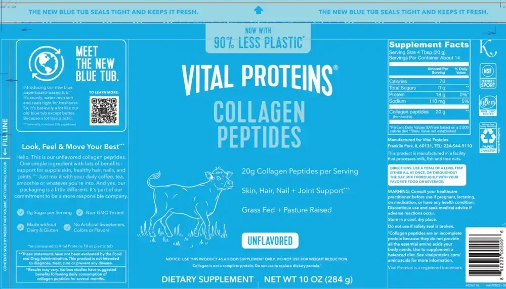 Vital Proteins Collagen back