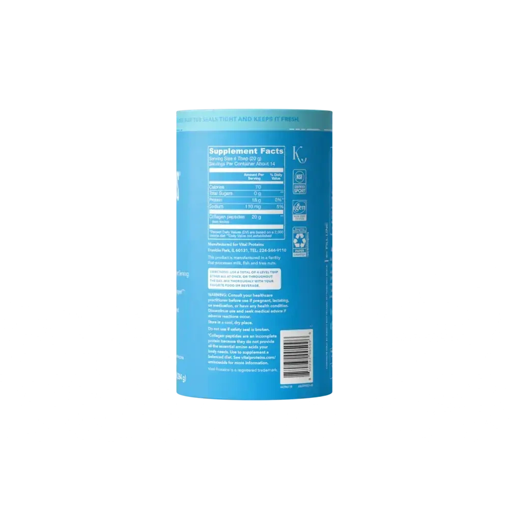 Vital Proteins Collagen label
